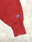 画像4: 90'S CHAMPION "UNIVERSITY OF IOWA" 刺繍タグ リバースウィーブ レッド USA製 (VINTAGE)