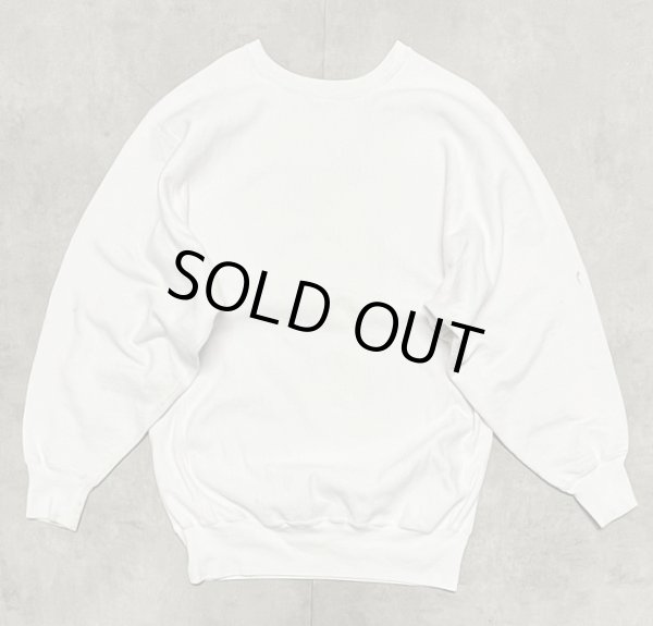 画像4: 90'S CHAMPION 刺繍タグ リバースウィーブ 無地 ホワイト USA製 (VINTAGE)