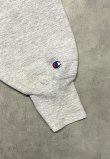 画像4: 90'S CHAMPION "CORNELL ATHLETICS" 刺繍タグ リバースウィーブ パーカー グレー USA製 (VINTAGE)