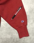 画像6: 90'S CHAMPION "UNIVERSITY OF IOWA" 刺繍タグ リバースウィーブ レッド USA製 (VINTAGE)