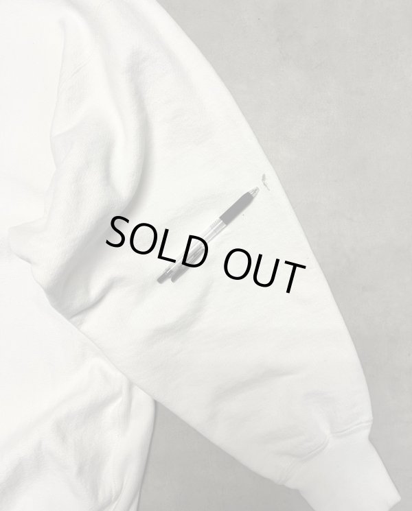 画像5: 90'S CHAMPION 刺繍タグ リバースウィーブ 無地 ホワイト USA製 (VINTAGE)