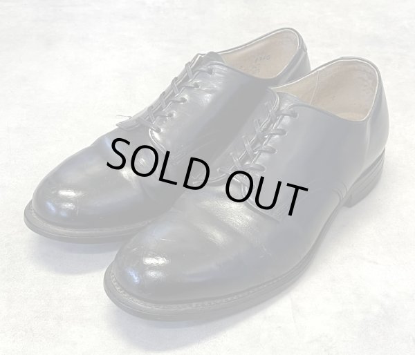 画像1: 80'S アメリカ軍 US NAVY "INTERNATIONAL SHOE CO製" ラバーソール サービスシューズ (VINTAGE)