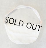 画像: 70'S UNKNOWN プリント無し ニュースペーパーバッグ ホワイト/オレンジ (VINTAGE)