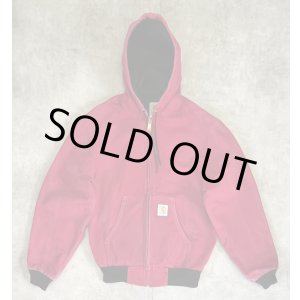 画像: 90'S CARHARTT 裏地サーマル アクティブジャケット レッド (VINTAGE)