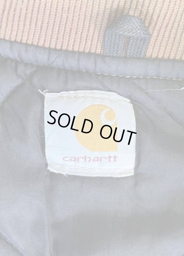 画像2: CARHARTT 裏地キルティング ダックベスト フェードブラウン (VINTAGE)