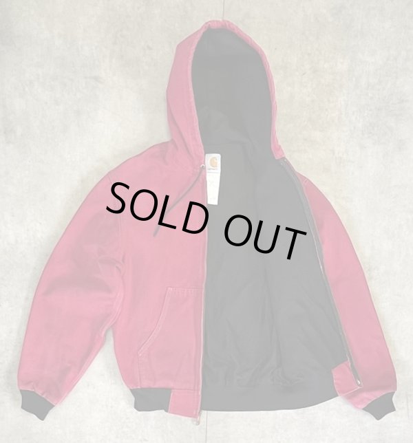 画像3: 90'S CARHARTT 裏地サーマル アクティブジャケット レッド (VINTAGE)