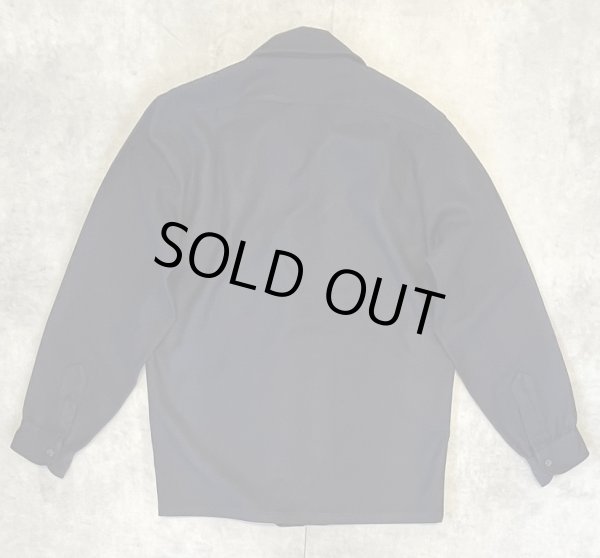 画像3: 70'S PENDLETON "BOARD SHIRT" ウール オープンカラーシャツ ネイビー USA製 (VINTAGE)