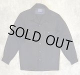 画像: 70'S PENDLETON "BOARD SHIRT" ウール オープンカラーシャツ ネイビー USA製 (VINTAGE)