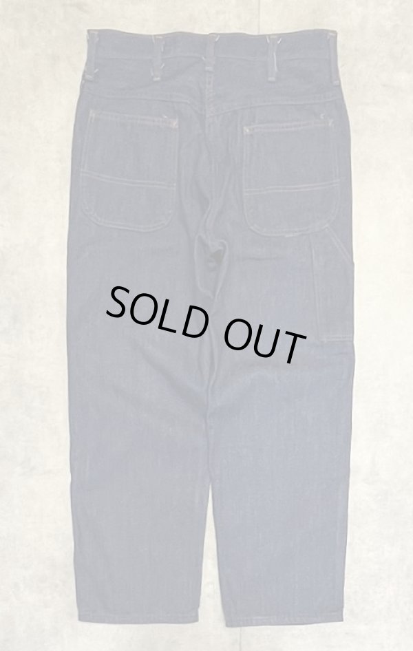 画像5: 70'S BIG MAC トップスナップボタン デニム ペインターパンツ インディゴ SCOVILLジップ (MINT CONDITION)