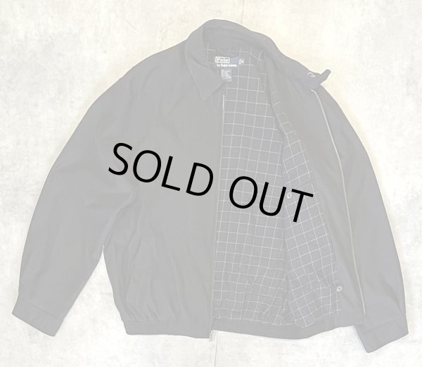 画像3: 90'S RALPH LAUREN チンスト付き ドリズラージャケット ブラック (VINTAGE)