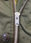 画像5: 60'S LL Bean "B-9" 筆記体タグ 裏地キルティング フライトジャケット オリーブ TALONアルミジップ (VINTAGE)