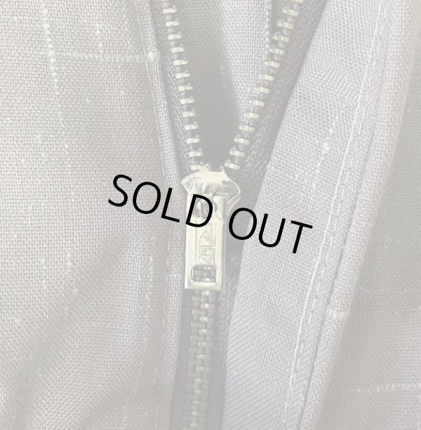 画像2: 70'S UNKNOWN ツータック スラックス ブラウン/カスリ柄 TALONジップ (VINTAGE)