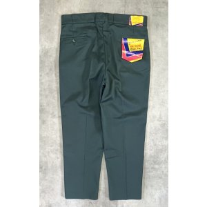 画像: 70'S BIG YANK "MAGIC-TWILL" ワークパンツ グリーン 42TALONジップ USA製 (DEADSTOCK)