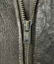 画像3: 80'S LL Bean "A-2" レザー フライトジャケット ダークブラウン SCOVILLジップ USA製 (VINTAGE)