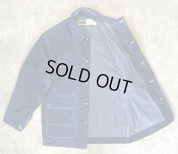 画像3: 80'S BIG MAC 裏地無し デニム カバーオール インディゴ USA製 (VINTAGE)