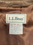 画像2: 90'S LL Bean チンスト付き レザー ドリズラージャケット ブラウン (MINT CONDITION)