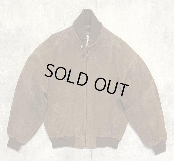 画像1: 90'S LL Bean チンスト付き レザー ドリズラージャケット ブラウン (MINT CONDITION)