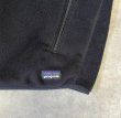 画像3: PATAGONIA "SYNCHILLA" 裾ロゴ フルジップ フリースベスト ブラック (VINTAGE)