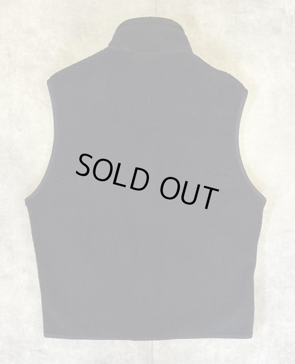 画像4: 90'S PATAGONIA "SYNCHILLA" フルジップ フリースベスト ブラック USA製 (VINTAGE)