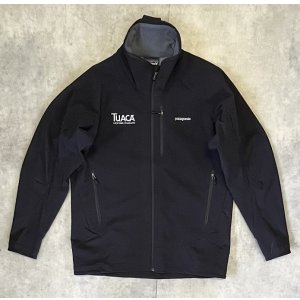 画像: 02'S PATAGONIA ソフトシェルジャケット ブラック 企業コラボ (VINTAGE)