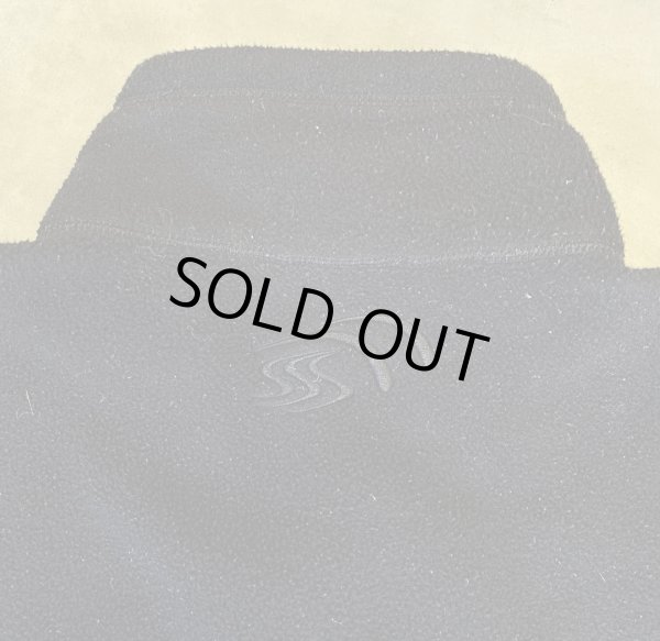 画像5: PATAGONIA "SYNCHILLA" 裾ロゴ フルジップ フリースベスト ブラック (VINTAGE)