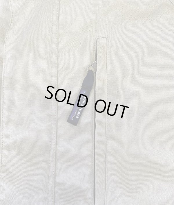 画像4: 01'S PATAGONIA "ESCAPE JACKET" 裏地フリース スタンドカラー ナイロンジャケット ベージュ (VINTAGE)