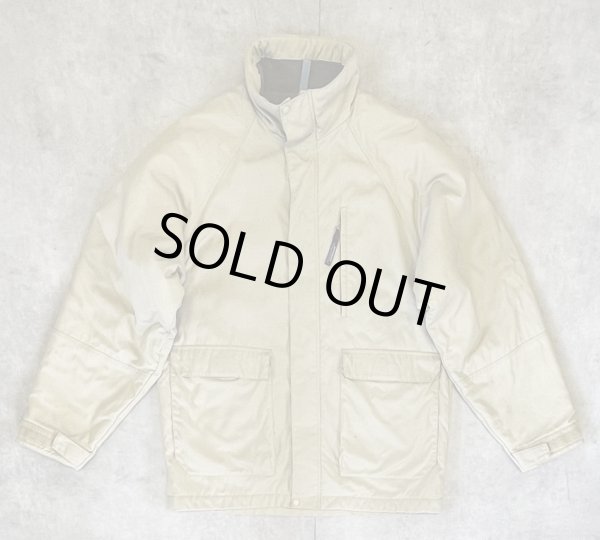 画像1: 01'S PATAGONIA "ESCAPE JACKET" 裏地フリース スタンドカラー ナイロンジャケット ベージュ (VINTAGE)