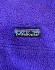 画像3: 80'S PATAGONIA 旧タグ 前V ガゼット付き クルーネック フリース パープル (VINTAGE)