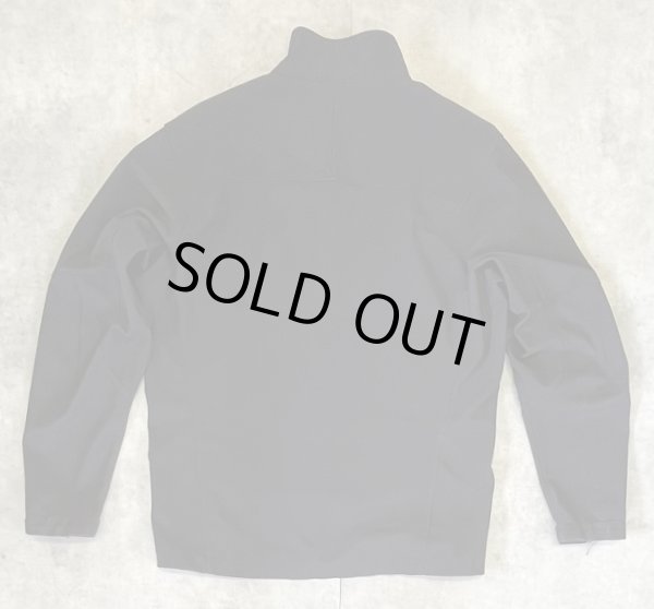 画像4: PATAGONIA 裏地POLARTEC WINDBLOCK ソフトシェルジャケット ブラック 企業コラボ (VINTAGE)