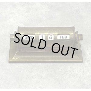 画像: PARK SHERMAN ブラス製 デスクトップ パーペチュアルカレンダー (VINTAGE)