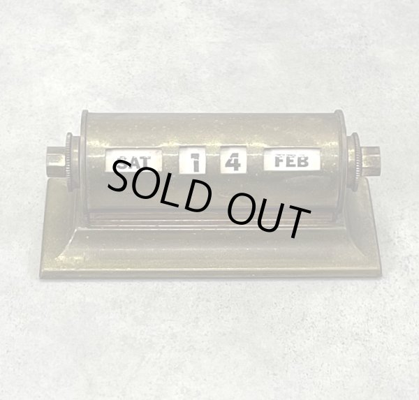 画像1: PARK SHERMAN ブラス製 デスクトップ パーペチュアルカレンダー (VINTAGE)