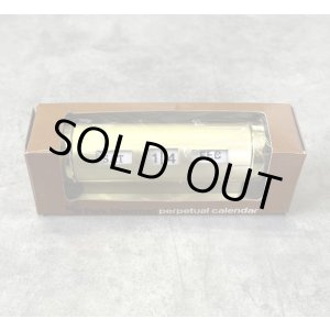 画像: PARK SHERMAN ブラス製 デスクトップ パーペチュアルカレンダー (DEADSTOCK)
