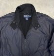 画像3: 90'S RALPH LAUREN ロゴ無し 裏地フリース ナイロン ドリズラージャケット ブラック (VINTAGE)