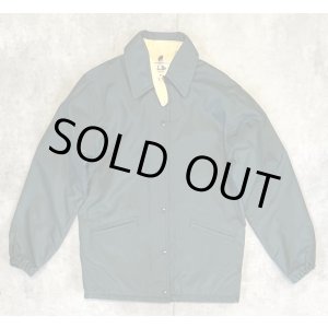 画像: 80'S LL Bean チンスト付き ナイロン コーチジャケット ダークグリーン USA製 (DEADSTOCK)