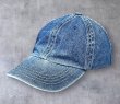 画像2: 90'S GAP 旧タグ デニム ベースボールキャップ インディゴ (VINTAGE)
