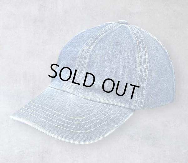 画像2: 90'S GAP 旧タグ デニム ベースボールキャップ インディゴ (VINTAGE)