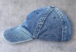 画像3: 90'S GAP 旧タグ デニム ベースボールキャップ インディゴ (VINTAGE)
