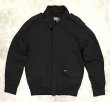 画像1: 90'S RALPH LAUREN "A-2" フライトジャケット IDEALジップ ブラック (VINTAGE)