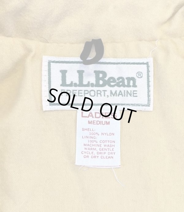 画像2: 80'S LL Bean チンスト付き ナイロン コーチジャケット ダークグリーン USA製 (DEADSTOCK)