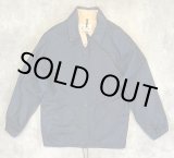 画像: 70'S LL Bean 筆記体タグ チンスト付き ナイロン コーチジャケット ネイビー USA製 (VINTAGE)