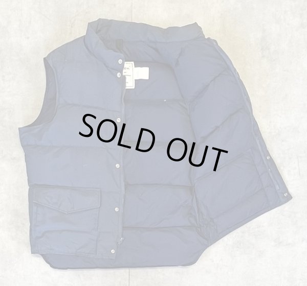 画像3: 70'S LL Bean 筆記体タグ グースダウン ダウンベスト ネイビー (VINTAGE)