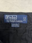 画像2: 90'S RALPH LAUREN "ETHAN PANT" ツープリーツ チノパンツ ブラック (VINTAGE)