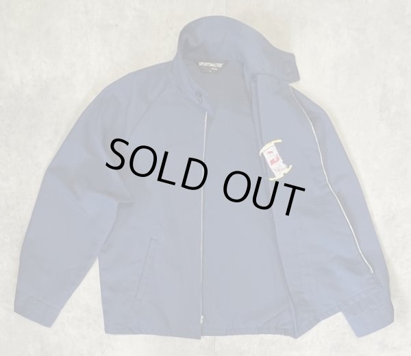 画像3: 80'S SPORTSMASTER 三角タグ ドリズラージャケット ネイビー USA製 (VINTAGE)