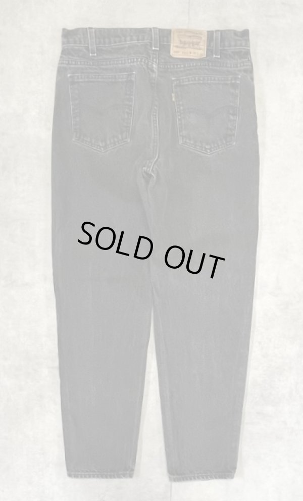 画像3: 90'S LEVIS 550 デニム ブラック W34L30 USA製 (VINTAGE)