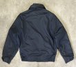画像5: 70'S CAMPUS 裏地ボア付き ナイロン ドリズラージャケット ネイビー TALONジップ USA製 (VINTAGE)
