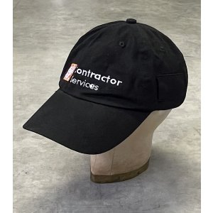 画像: THE HOME PEPOT 6パネル ベースボールキャップ ブラック (USED)