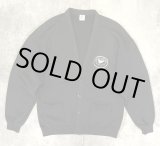 画像: 80'S JERZEES "MARTHA'S VINEYARD" スウェット カーディガン ブラック USA製 (VINTAGE)