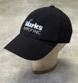 画像1: MARKS SUPPLY INC 6パネル ベースボールキャップ ブラック (USED)