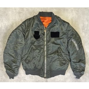 画像: 70'S アメリカ軍 USAF "MIL-J-8279E" MA-1 フライトジャケット SCOVILLジップ (VINTAGE) 