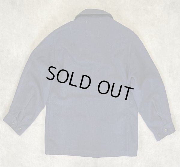 画像4: 50'S アメリカ軍 USAF "A-1A" 黒タグ 4ポケット ウールジャケット エアフォースブルー (VINTAGE)